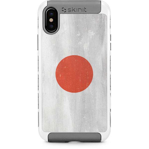 Japanese Flag Distressed iPhone X/XS Cargo Case